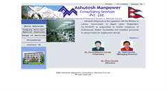 Desktop Screenshot of manpowernepal.com